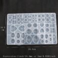 Bảng khuôn silicon làm mặt dây chuyền Resin UV 7