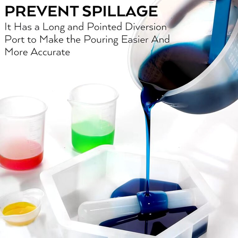 Cốc Silicon 100ml250ml600ml1000ml 3