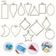 Khung Kim Loại Làm Mặt Dây Chuyền Resin UV 1