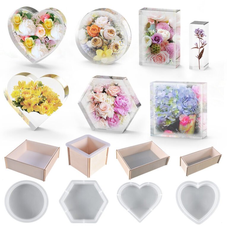 Khuôn Silicon Đổ Resin Tiểu Cảnh Cỡ Lớn 1