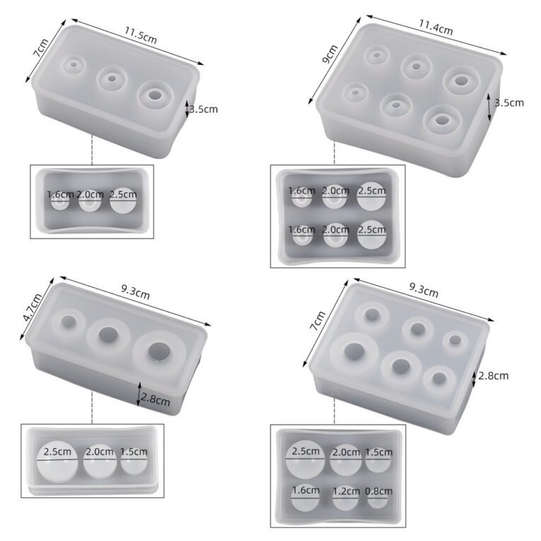 Khuôn Silicon Tạo Hình Quả Cầu Cỡ 91215162025mm 5