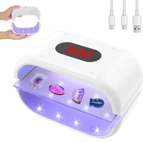 Đèn UV 36W [2 Trong 1] Sấy Khô Resin Dán Kính Cường Lực Làm Móng