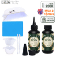 Full Bộ Keo UV Đầy Đủ Phụ Kiện Đèn Tia Cực Tím