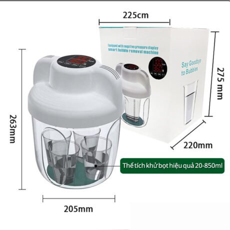 Máy Hút Chân Không Khử Bọt Khí Resin, Silicon Lỏng, Thạch Cao