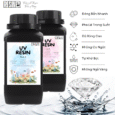[1KG] Keo UV Resin Cao Cấp Loại Cứng Và Mềm Trong Suốt