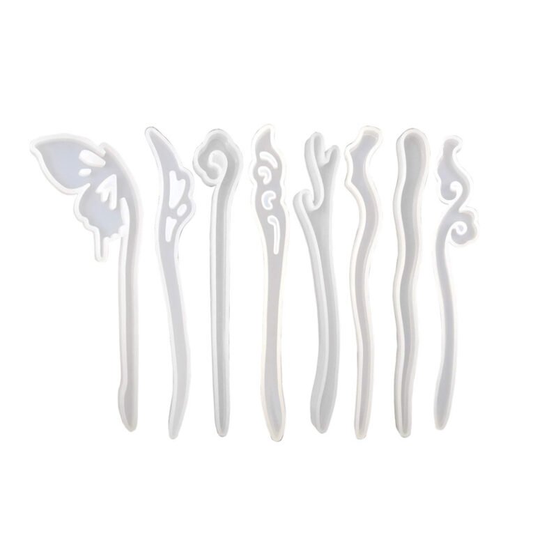 Khuôn Silicon Tự Làm Trâm Cài Tóc Trang Sức Resin 6