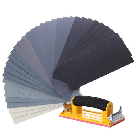 Bộ Giấy Nhám Đánh Bóng Đa Năng Đầy Đủ 12 Tờ