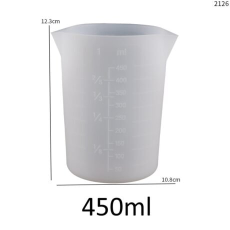 Cốc Silicon 450ml 2 Miệng Có Chia Vạch